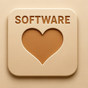 icon_software_heart_embossed icon preview