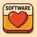 icon_software_heart_retro icon preview
