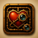 icon_software_heart_steampunk icon preview