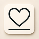 icon_software_heart_thin icon preview