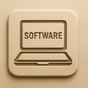 icon_software_laptop_embossed icon preview