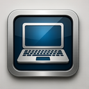 icon_software_laptop_metallic icon preview