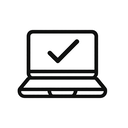 icon_software_laptop_monochrome icon preview