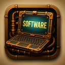 icon_software_laptop_steampunk icon preview