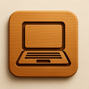icon_software_laptop_wooden icon preview