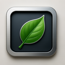 icon_software_leaf_metallic icon preview
