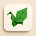 icon_software_leaf_origami icon preview