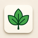 icon_software_leaf_symmetrical icon preview