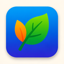 icon_software_leaf_vibrant_colors icon preview