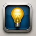 icon_software_light_bulb_metallic icon preview