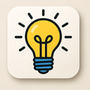 icon_software_light_bulb_transparent icon preview