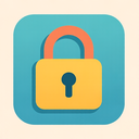 icon_software_lock_flat_pastel icon preview