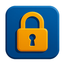 icon_software_lock_sharp_edges icon preview