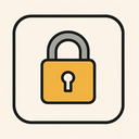 icon_software_lock_symmetrical icon preview