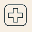icon_software_medical_cross_thin icon preview