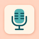 icon_software_microphone_flat_pastel icon preview