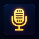 icon_software_microphone_glow_effect icon preview