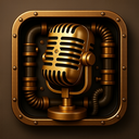 icon_software_microphone_steampunk icon preview