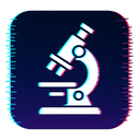 icon_software_microscope_digital_glitch icon preview