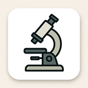 icon_software_microscope_minimalist icon preview