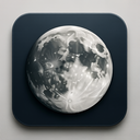icon_software_moon_metallic icon preview
