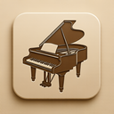 icon_software_piano_embossed icon preview