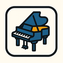icon_software_piano_geometric icon preview