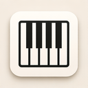 icon_software_piano_thin icon preview