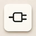 icon_software_plug_minimalist icon preview