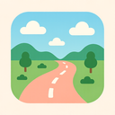 icon_software_road_flat_pastel icon preview