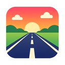 icon_software_road_gradient icon preview