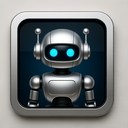 icon_software_robot_metallic icon preview