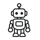 icon_software_robot_minimal_outline icon preview