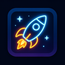 icon_software_rocket_glow_effect icon preview