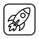 icon_software_rocket_line_art icon preview