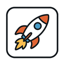 icon_software_rocket_thin icon preview