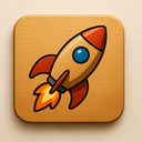 icon_software_rocket_wooden icon preview
