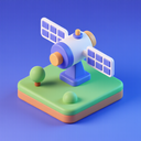 icon_software_satellite_3d_isometric icon preview