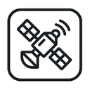 icon_software_satellite_geometric icon preview