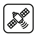 icon_software_satellite_monochrome icon preview