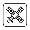 icon_software_satellite_outline icon preview