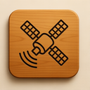 icon_software_satellite_wooden icon preview