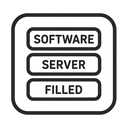 icon_software_server_filled icon preview