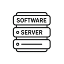 icon_software_server_line_art icon preview
