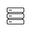 icon_software_server_minimal_outline icon preview