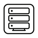 icon_software_server_monochrome icon preview