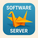 icon_software_server_origami icon preview