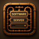icon_software_server_steampunk icon preview