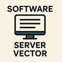 icon_software_server_vector icon preview
