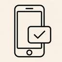 icon_software_smartphone_minimal_outline icon preview